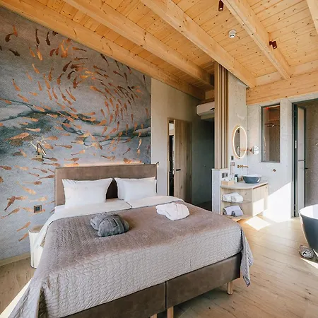 Апартаменты Insel Der Sinne See-chalets Гёрлиц