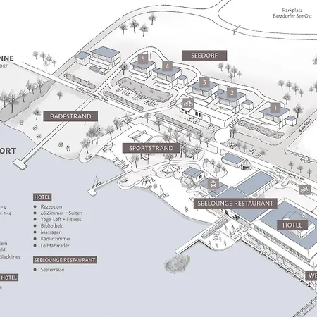 Апартаменты Insel Der Sinne See-chalets Гёрлиц