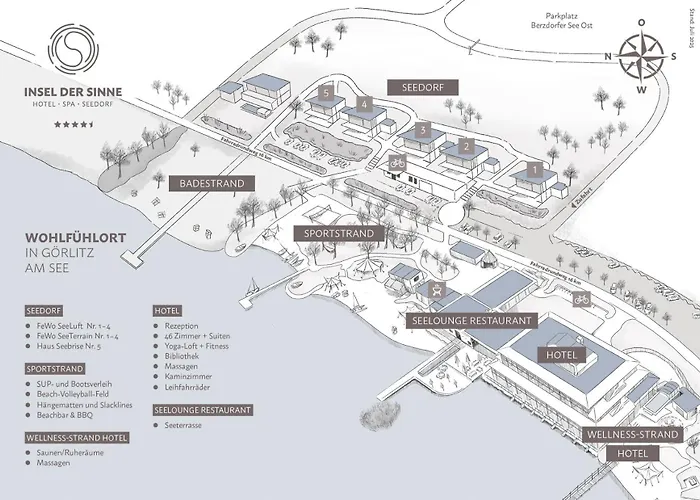 公寓 Insel Der Sinne See-chalets 格尔利茨